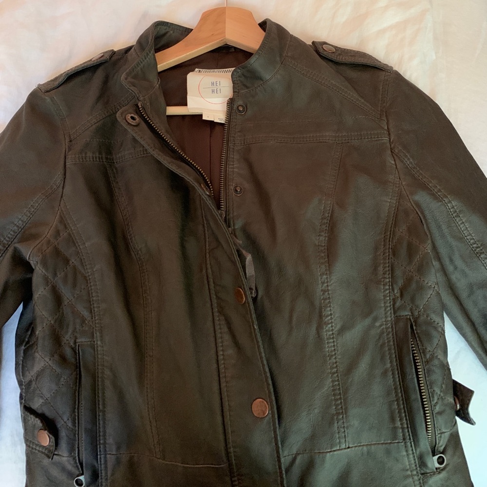 Leather jacket